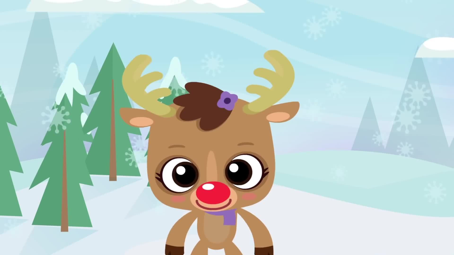 Reindeer Pokey Christmas Songs for Kids Reindeer Song The